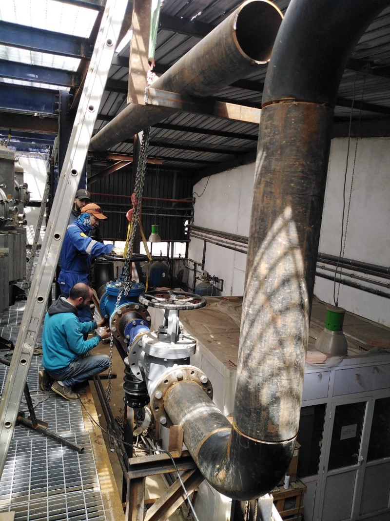 Vapeur et retour condensat