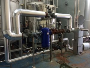 Vapeur et retour condensat