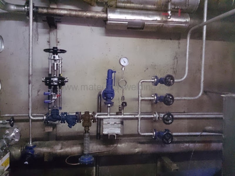 Vapeur et retour condensat